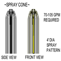 6-Way Spray Feature Model 1800-105