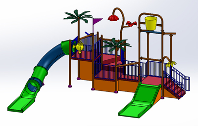 Water Play Structure Model 2707-101