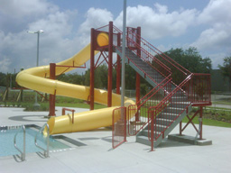 Water Slides: Entry Height 14' to 14' 11"