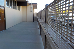 Custom Privacy Fence Model Elks Lodge