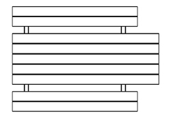 Table Model 75-113 ADA plan view