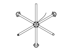 Mistical Super Splash Model 1800-101 plan view