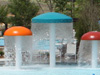 7' 6" Mushroom Spray Fountain Model 1800-17