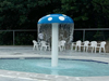 5' Mushroom Spray Fountain Model 1800-18