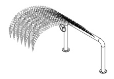 Spray Curtain Model 1800-68_wheel plan view