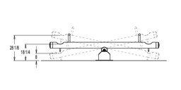 Teeter Totter Model 1800-99 plan view