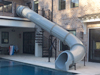 Closed Fiberglass Flume Landscape Slide Model: 9210-32