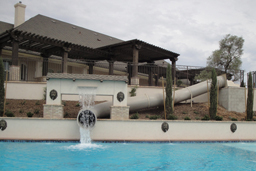 Single Closed Flume Landscape and Hillside Slides