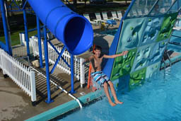 Drop Slide Pool Slide Model 5008