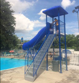 Drop Slide Pool Slide Model 5008