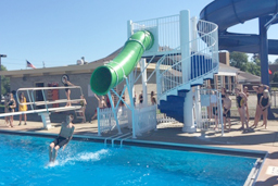 Drop Slide Pool Slide Model 5008