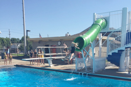 Drop Slide Pool Slide Model 5008