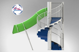 Drop Slide Pool Slide Model 5008