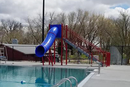 Drop Slide Pool Slide Model 5009