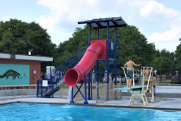 Drop Slide Pool Slide Model 5009