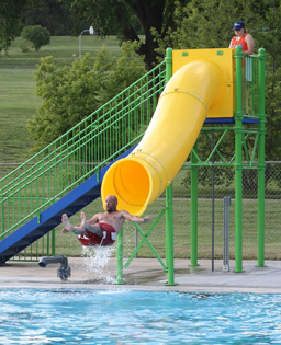 Drop Slide Pool Slide Model 5009