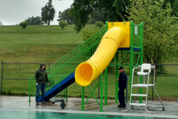 Drop Slide Pool Slide Model 5009