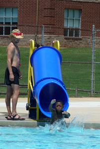 Portable Pool Slide Model 280-58