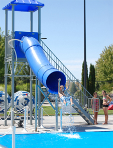 Drop Slide Pool Slide Model 5008