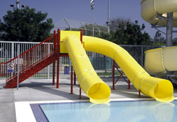 Double Flume Pool Slide Model 9113