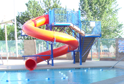 Polyethylene Flume Water Slide Model 1616