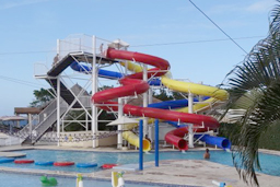 Triple Flume Water Slide Model 1644