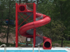 Closed Flume Fiberglass Water Slide Model 1654-32