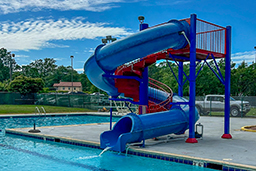 Closed Fiberglass Flume Water Slide Model 1655-32