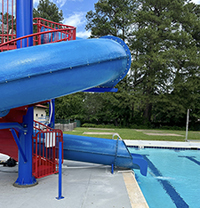 Closed Fiberglass Flume Water Slide Model 1655-32