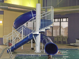 Polyethylene Flume Water Slide Model 1663