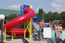 Polyethylene Flume Water Slide Model 1663