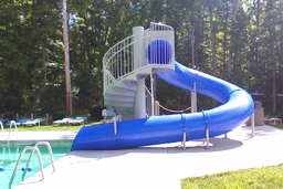 Polyethylene Flume Water Slide Model 1663