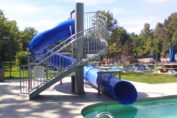 Polyethylene Flume Water Slide Model 1663