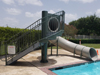 Polyethylene Flume Water Slide Model 1676