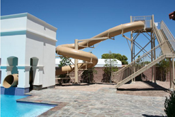 Custom Polyethylene Flume Water Slide Model 1684