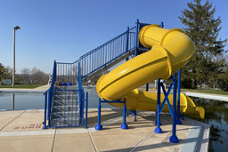 Closed Flume Fiberglass Water Slide Model 1688-32