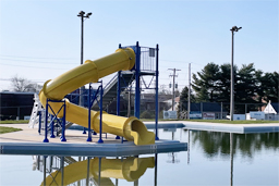 Closed Flume Fiberglass Water Slide Model 1688-32