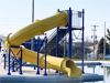 Closed Flume Fiberglass Water Slide Model 1628-32