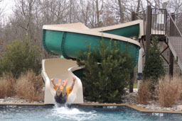 Fiberglass Water Slide Model 1815