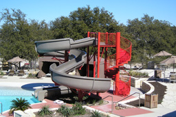 Fiberglass Water Slide Model 1818