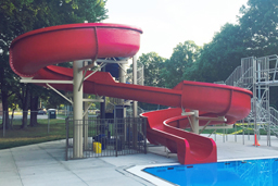 Fiberglass Water Slide Model 1818