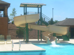 Fiberglass Water Slide Model 1820