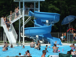 Fiberglass Water Slide Model 1822