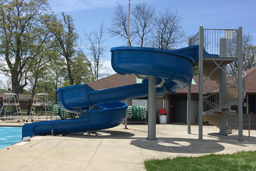 Fiberglass Water Slide Model 1822