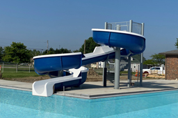 Fiberglass Water Slide Model 1822