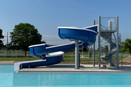 Fiberglass Water Slide Model 1822