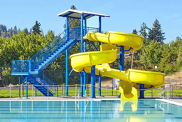 Fiberglass Water Slide Model 1830