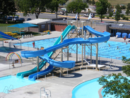 Fiberglass Water Slide Model 1873