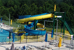 Combination Flume Water Slide Model 1904