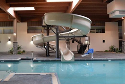 Fiberglass Flume Water Slide Model 1922